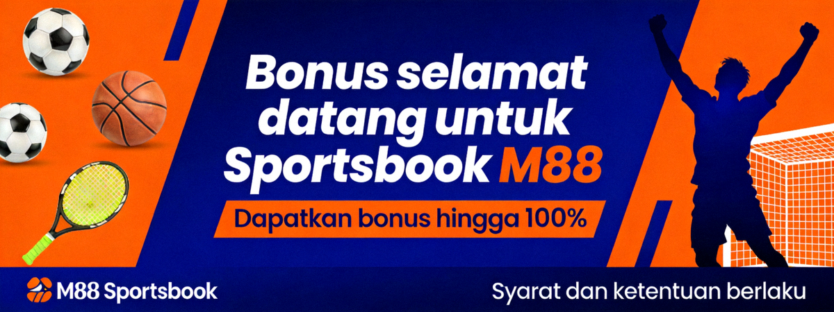 Bonus selamat datang untuk Sportsbook M88